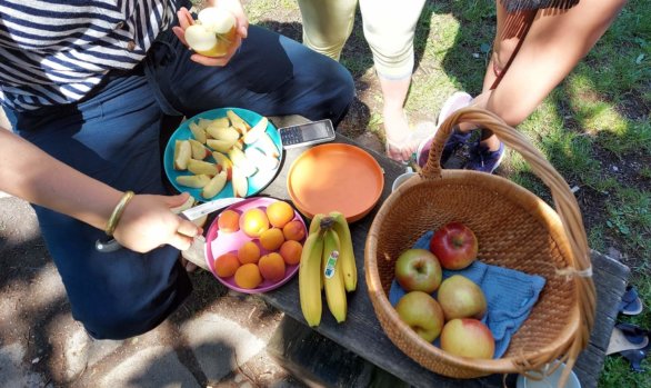 Nachmittag in der HG-Siedlung