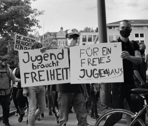 Demonstration in Feldkirch
