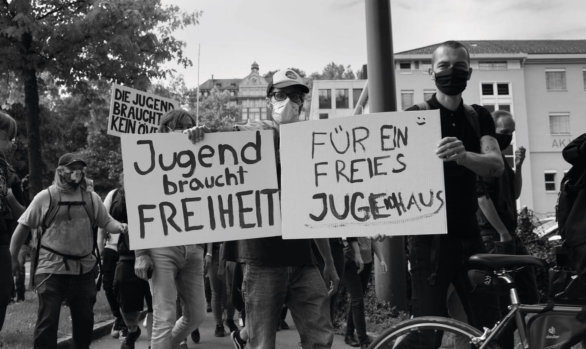 Demonstration in Feldkirch