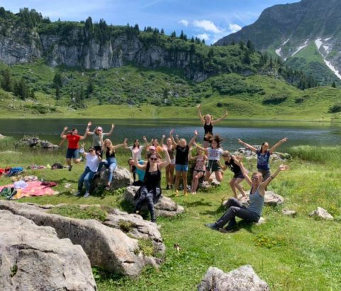 Gemeinsame Wanderung mit dem Mädchen*treff Dornbirn